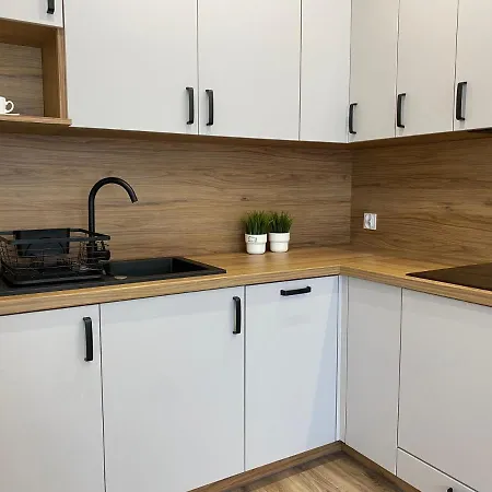 Nowoczesny Apartament W Dzierzoniowie - Parter - Balkon - Pokoj + Sypialnia Esterno foto